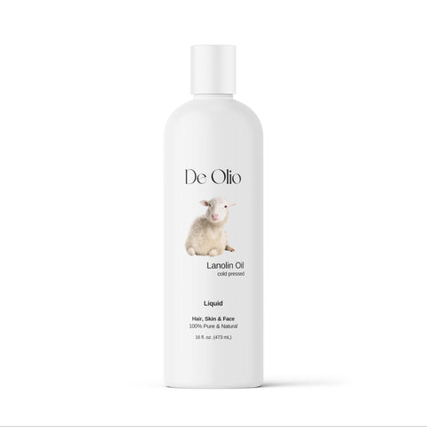De Olio | Liquid Lanolin Oil | Pure & Natural | Carrier Oil | Skin, Face & Hair | Soap Making | Moisturizing