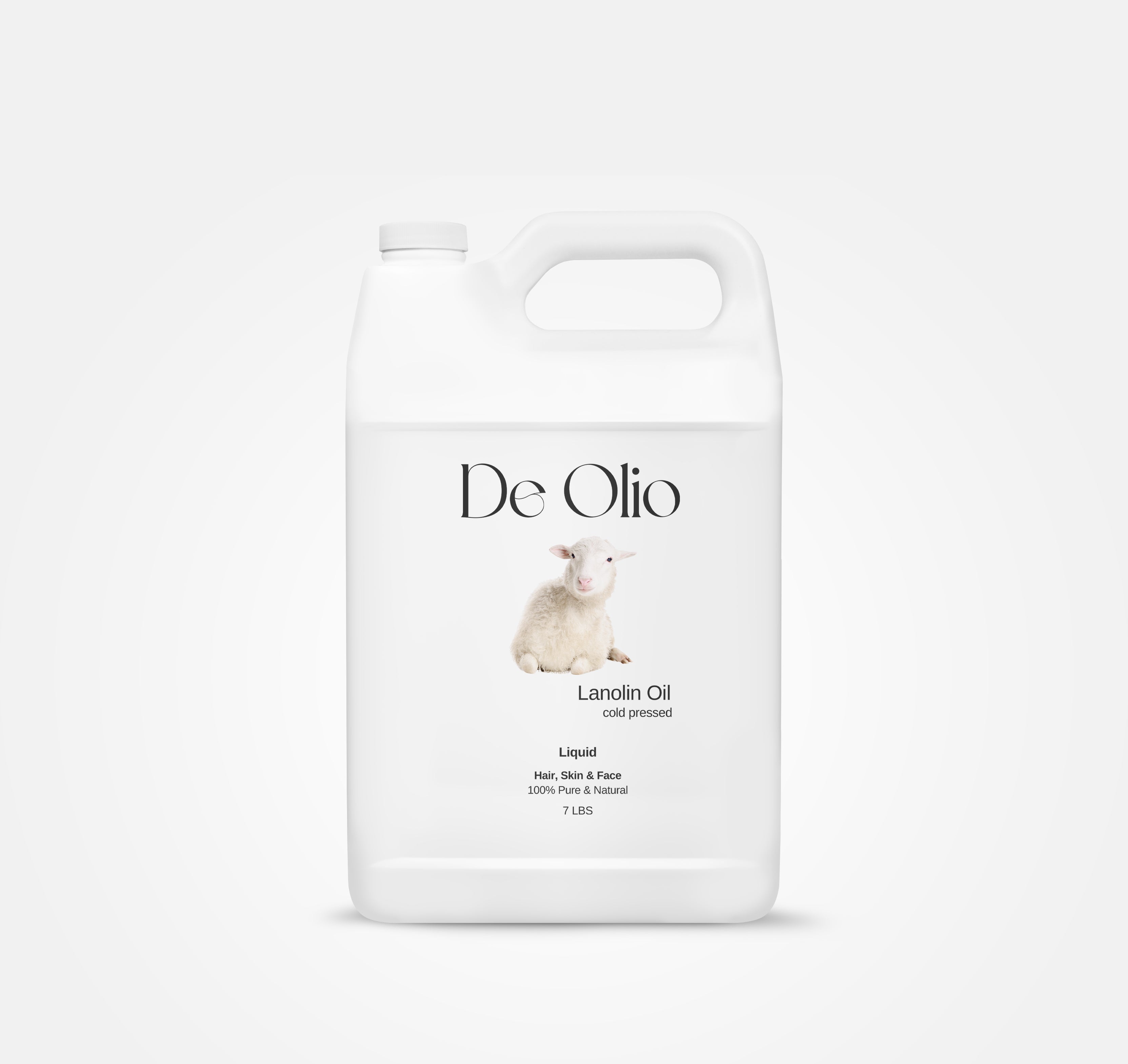 De Olio | Liquid Lanolin Oil | Pure & Natural | Carrier Oil | Skin, Face & Hair | Soap Making | Moisturizing